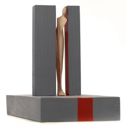 Durchgang - Linde koloriert